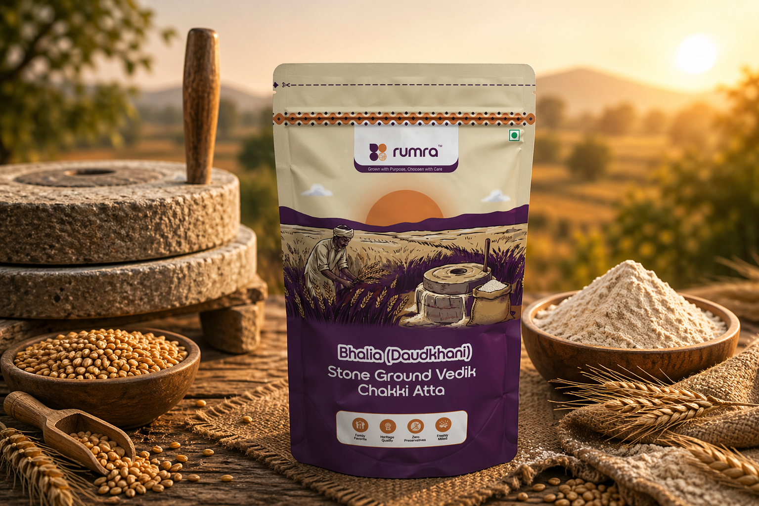 Why Cold-Ground Atta Is Better for Your Family Than Packaged Flour