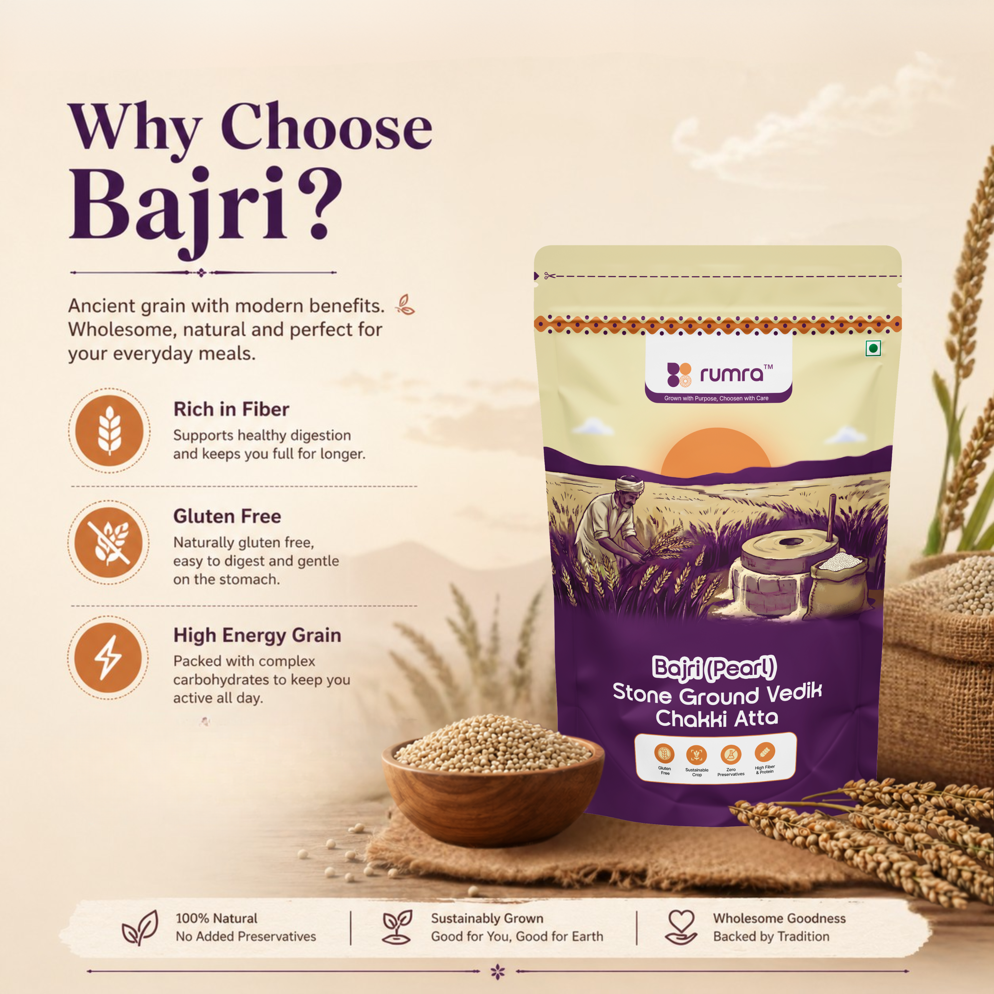 Bajri(pearl) Atta