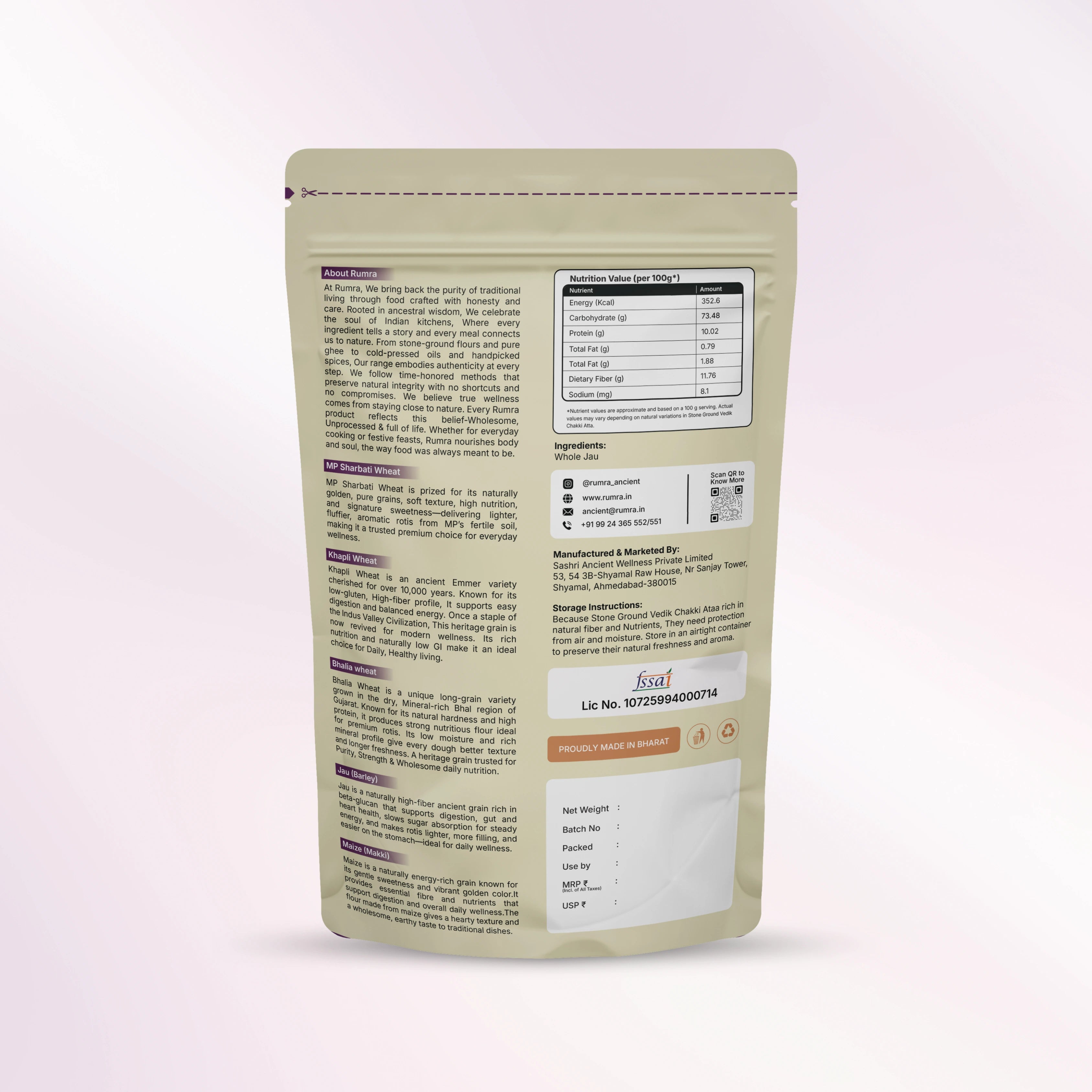 Jau (Barley) Atta