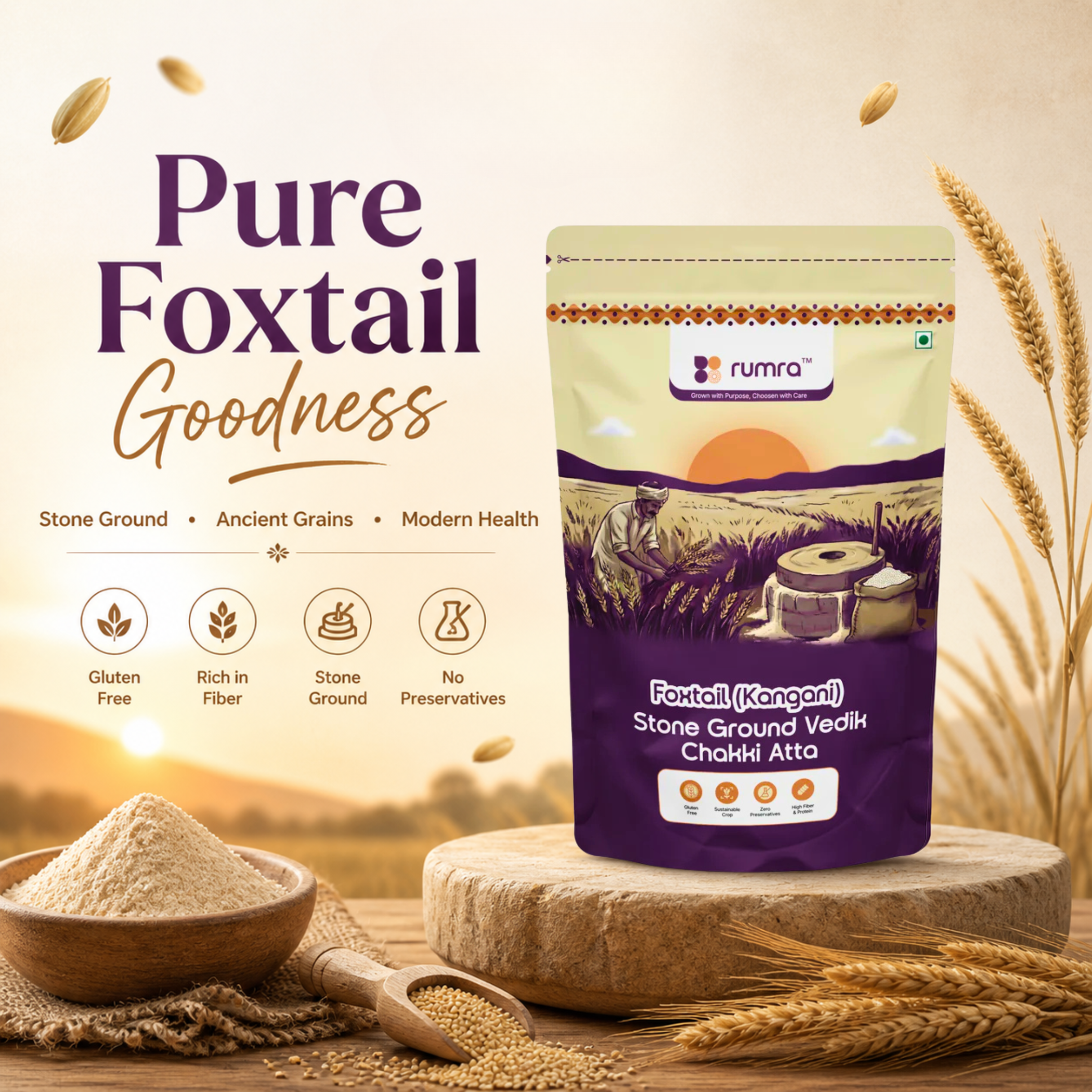 Foxtail (Kangani) Atta