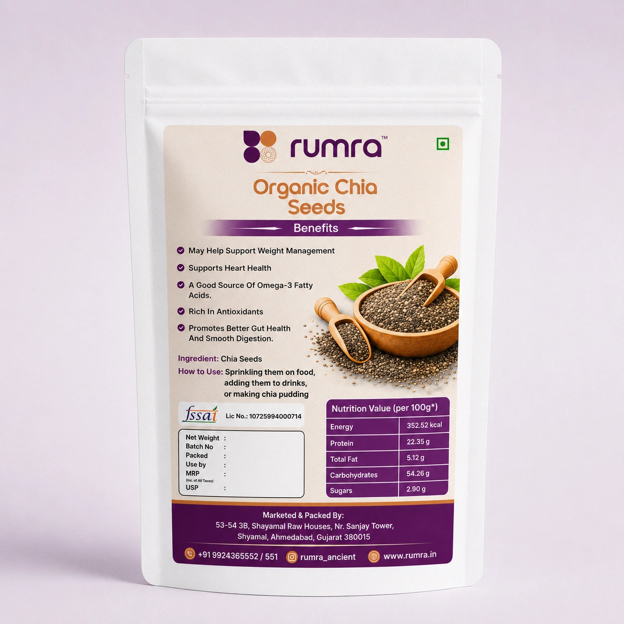 Organic Chia Seeds
