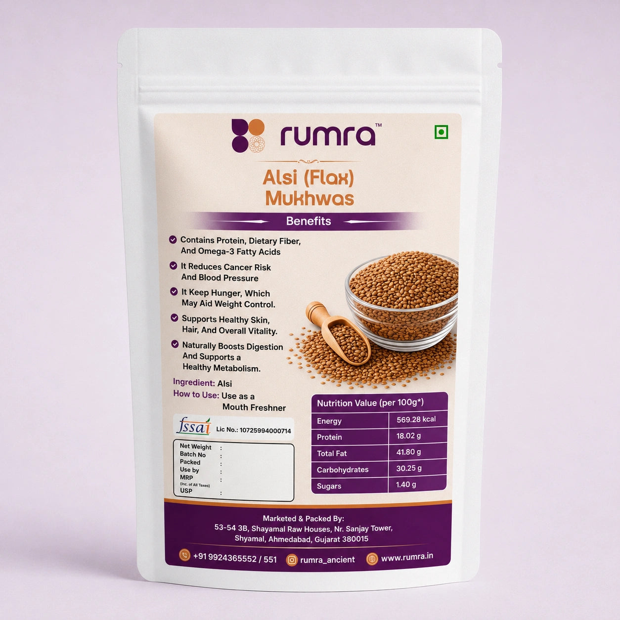 Alsi Flax Mukhwas