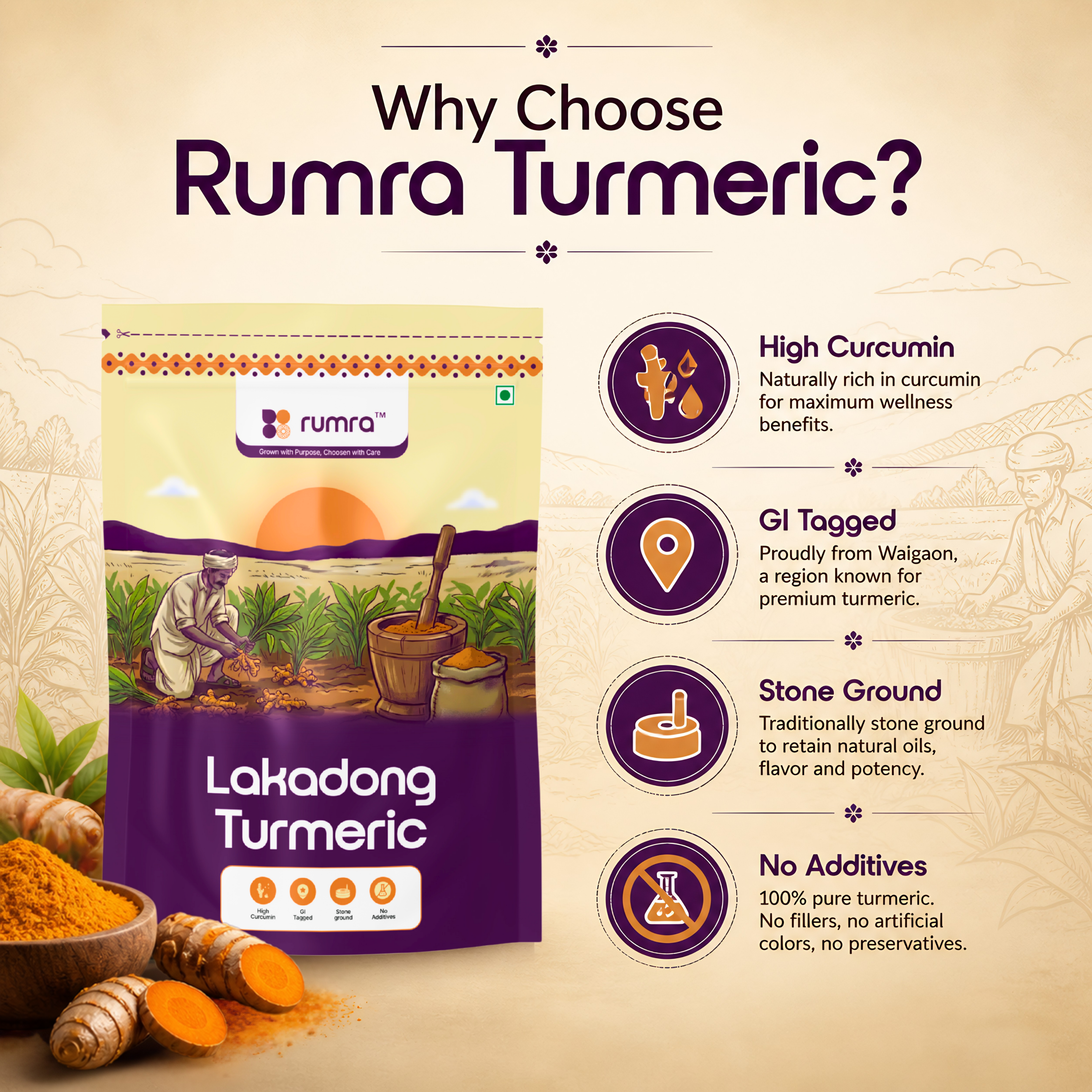 Lakadong Turmeric