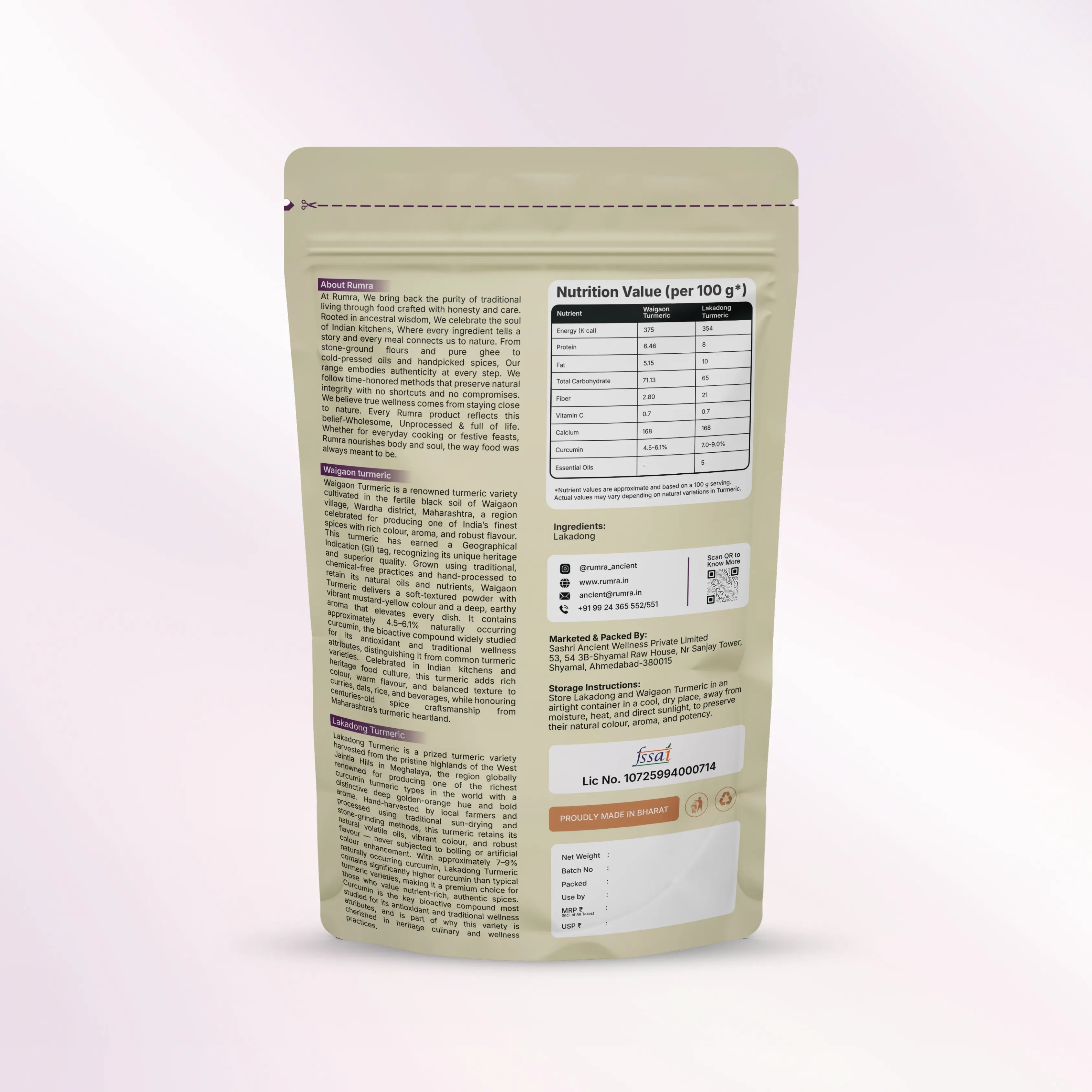 Lakadong Turmeric