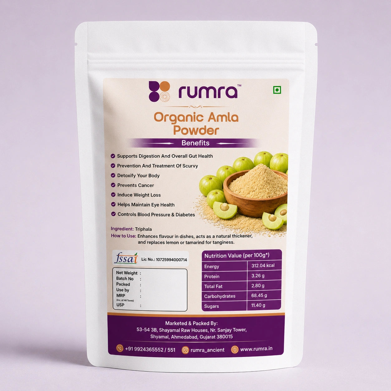 Organic Amla Powder
